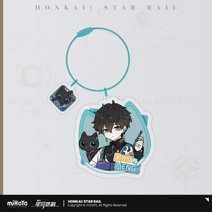 little cat series acrylic keychain ACG GO