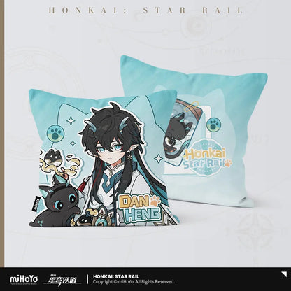 little cat series square pillow ACG GO