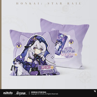 little cat series square pillow ACG GO