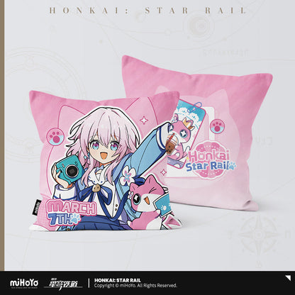 little cat series square pillow ACG GO