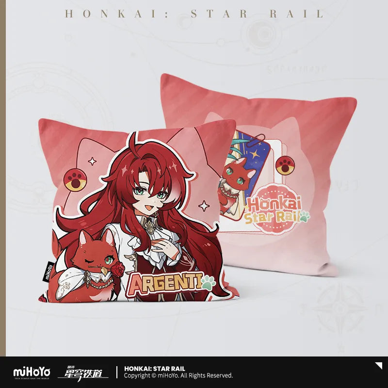 little cat series square pillow ACG GO
