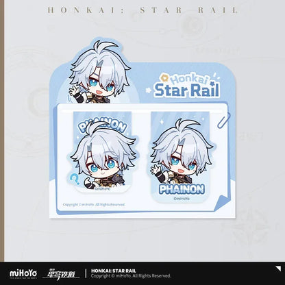 Honkai: Star Rail Pom-Pom Exhibition Series Soft Magnetic Bookmark Set
