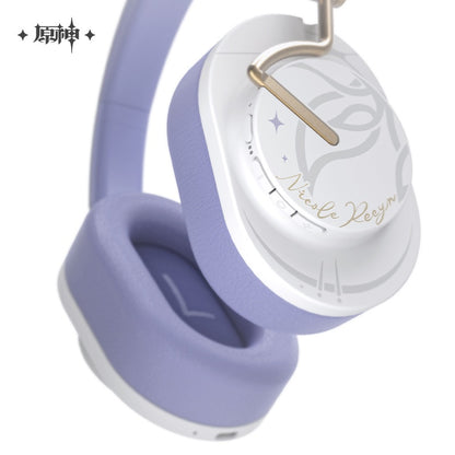 Genshin Impact The Silent "Mage" Nicole Themed Portable Over-Ear Headphones Gift Box