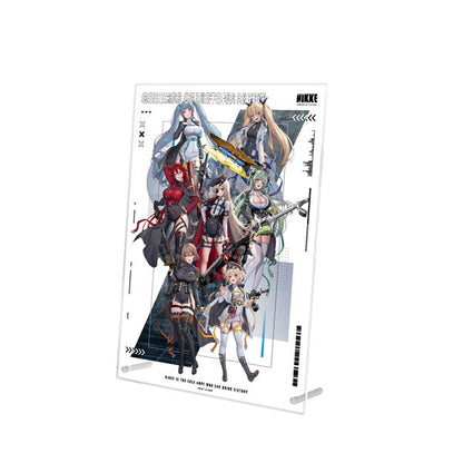 lovecacao illustration group tactical fashion ver a4 acrylic panel ACG GO