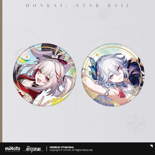 Honkai: Star Rail The Elation Character Warp Artwork Tinplate Badge