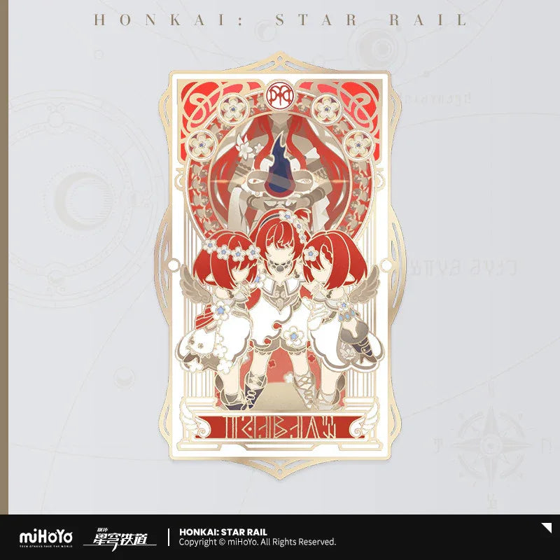 Honkai: Star Rail As I Wrote Series Metal Bookmark