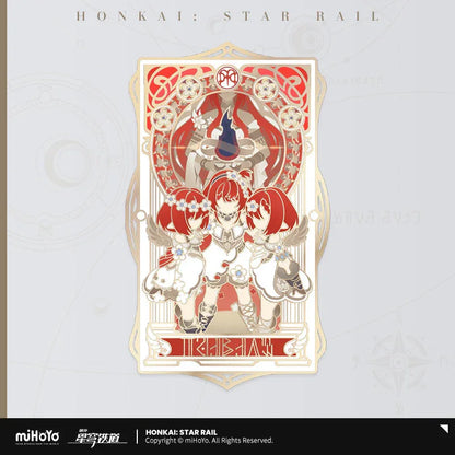 Honkai: Star Rail As I Wrote Series Metal Bookmark