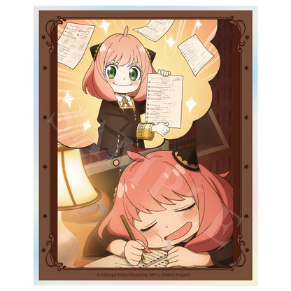 Ocean series Shikishi Card Board Spy x Family Anya's Dream ACG Go Anime www.acg-go.com Anya Forger, Art Decor, Cardboard, Loid Forger, Yor Forger