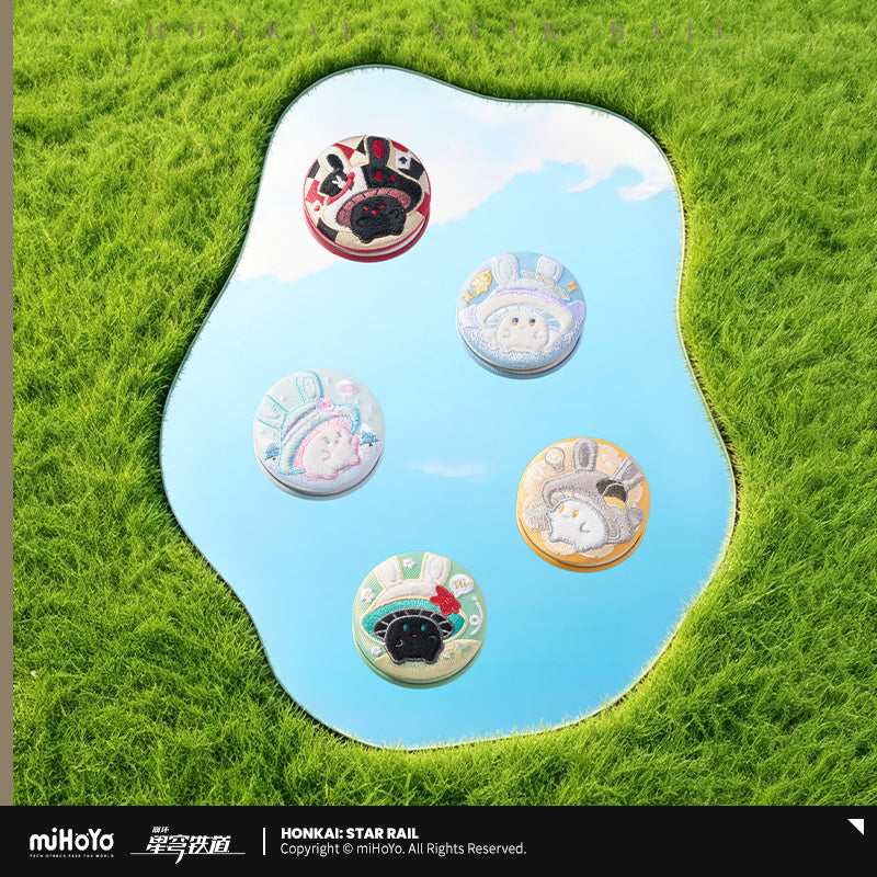 Honkai: Star Rail Tutu Mushroom and Mushroom Bunny Series Embroidered Badge
