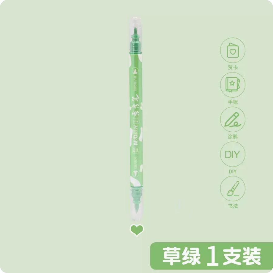 m g metallic twin tip marker pens ACG GO