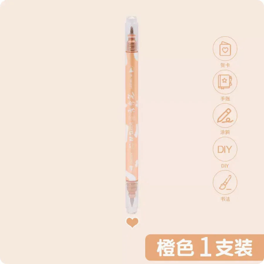 Metallic Twin-tip Marker Pens M&G １Count / Champagne Gold ACG Go Anime www.acg-go.com Office Supply
