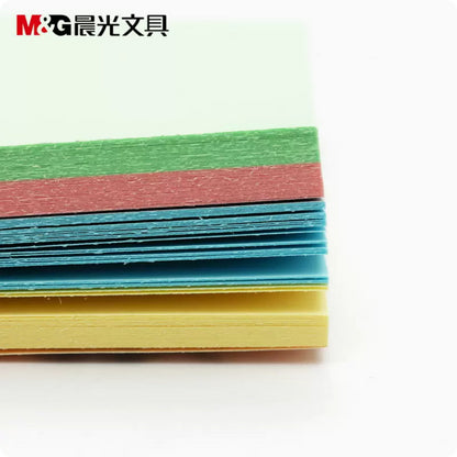 m g ys 10 4 colors sticky note 3x3inch 100sheets pad ACG GO