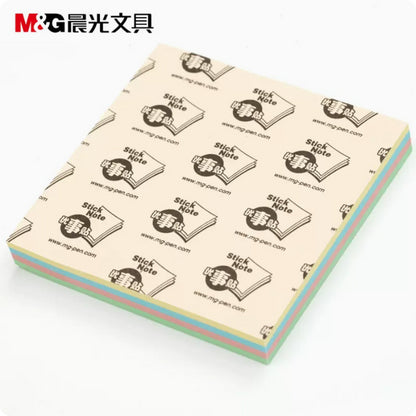m g ys 10 4 colors sticky note 3x3inch 100sheets pad ACG GO