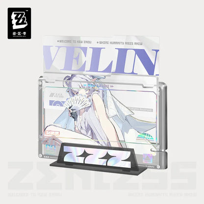 Zenless Zone Zero Mindscape Cinema Series External Strategy Department Compliance Authority Framed Acrylic Insert Set