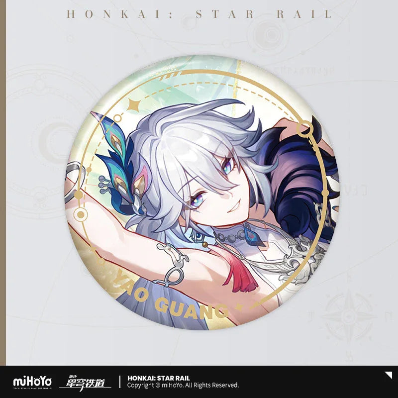 Honkai: Star Rail The Elation Character Warp Artwork Tinplate Badge