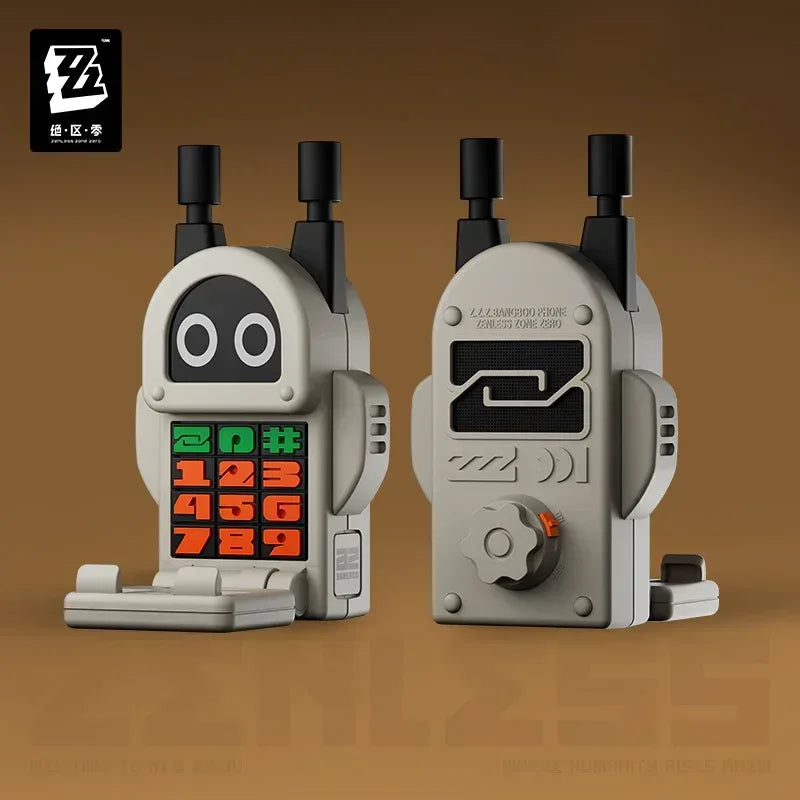 Zenless Zone Zero En-Nah On The Table Series Bangboo Walkie-Talkies Phone Holder Black ACG Go Anime www.acg-go.com Electronics, Household, Phone Holder, Zenless Zone Zero