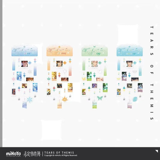 Tears of Themis Heart of Every Seasons Series Acrylic Wind Chime Kit Luke Pearce ACG Go Anime www.acg-go.com Artem Wing, Luke Pearce, Marius von Hagen, Pendant & Keychain, Tears of Themis, Vyn Richter