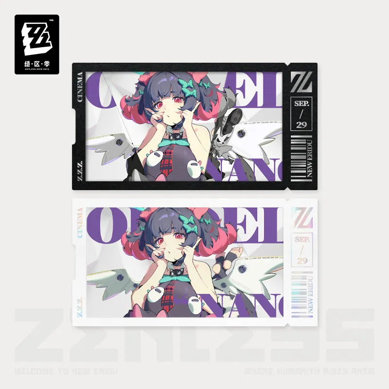 Zenless Zone Zero Mindscape Cinema Series Angels of Delusion Collection Cardboard Set