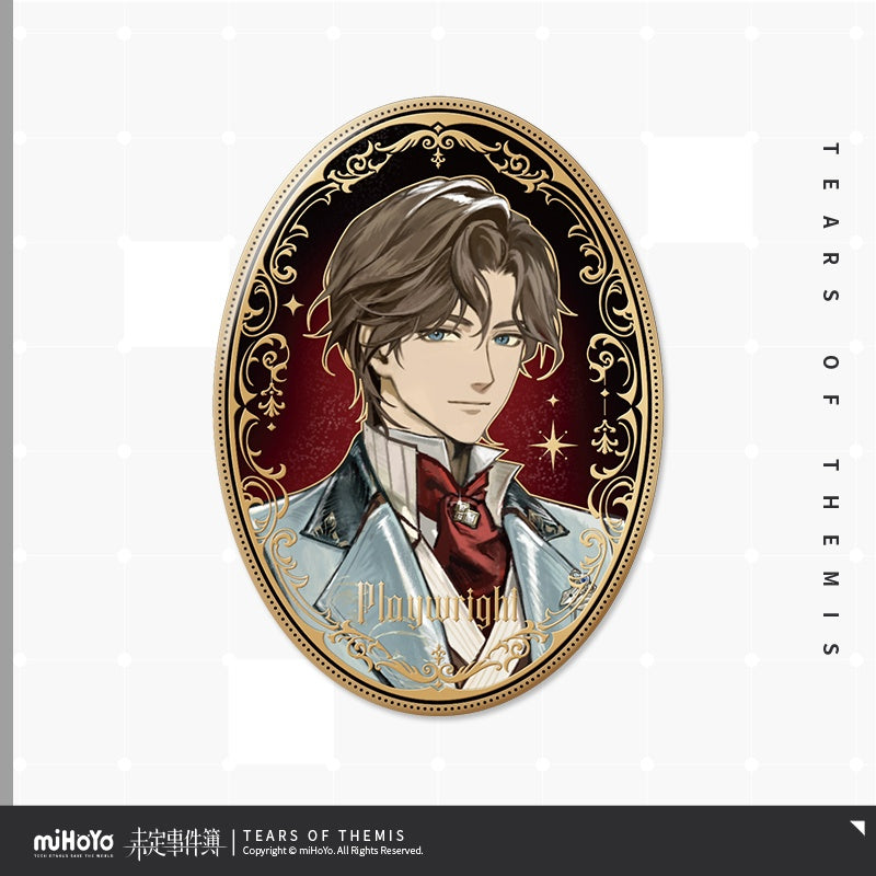 Tears of Themis Love & Wanderlust Series And Then There Was One Sereis Embossed Irregular Badge
