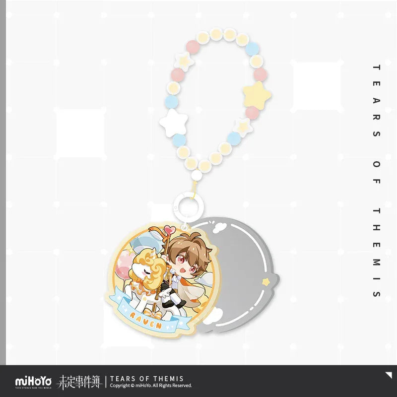 Tears of Themis Dreamcloud Steed Series Pocket Mirror Keychain Luke Pearce ACG Go Anime www.acg-go.com Artem Wing, Luke Pearce, Marius von Hagen, Pendant & Keychain, Tears of Themis, Vyn Richter