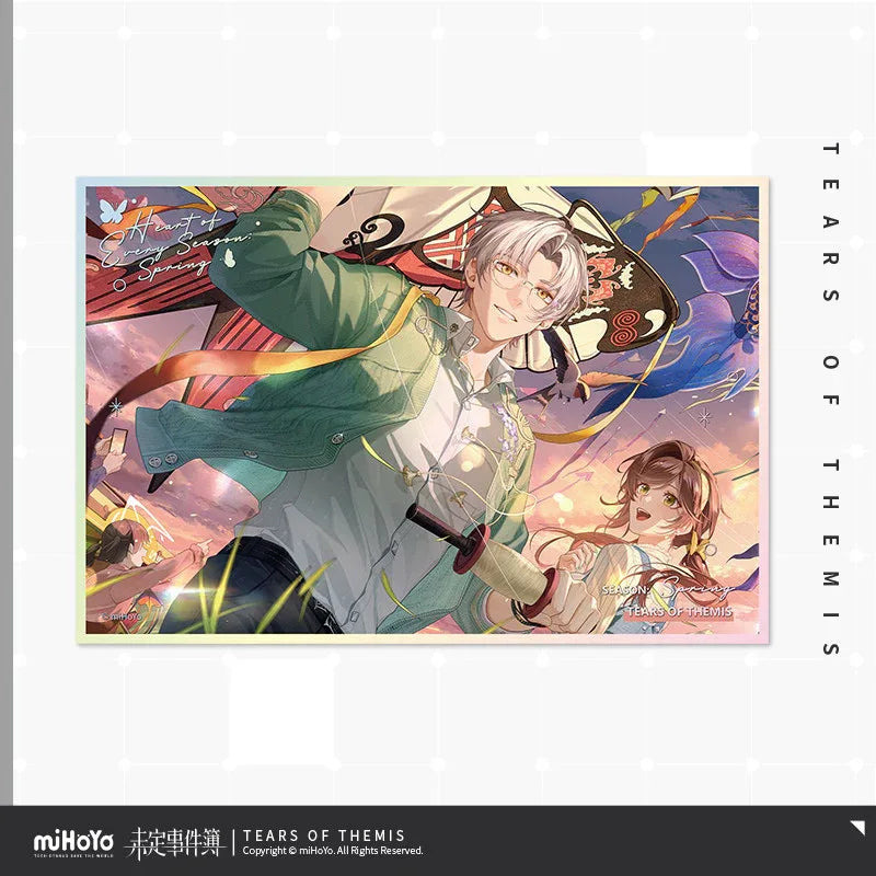 Tears of Themis Heart of Every Seasons Series PET Shikishi Cardboard Vyn Richter ACG Go Anime www.acg-go.com Artem Wing, Cardboard, Luke Pearce, Marius von Hagen, Tears of Themis, Vyn Richter