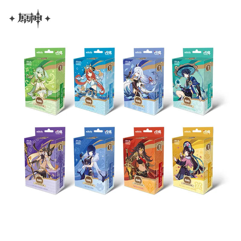 Genshin Impact Genius Invokation TCG Series Pre Assembled Pack Vol.4