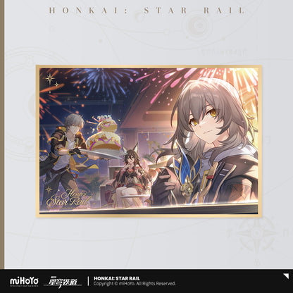 Stellar Celebration Series PET Shikishi Cardboard