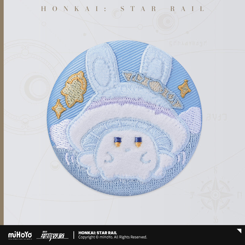 Honkai: Star Rail Tutu Mushroom and Mushroom Bunny Series Embroidered Badge