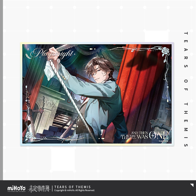 Tears of Themis Love & Wanderlust Series And Then There Was One Sereis Decoration Shikishi Cardboard