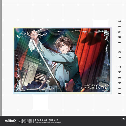 Tears of Themis Love & Wanderlust Series And Then There Was One Sereis Decoration Shikishi Cardboard