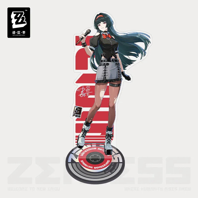 Sparkling Wonderland Series Rotating Acrylic Stand Zenless Zone Zero Astra Yao ACG Go Anime www.acg-go.com Anby Demara, Asaba Harumasa, Astra Yao, Ellen Joe, Hoshimi Miyabi, Stand, Zenless Zone Zero