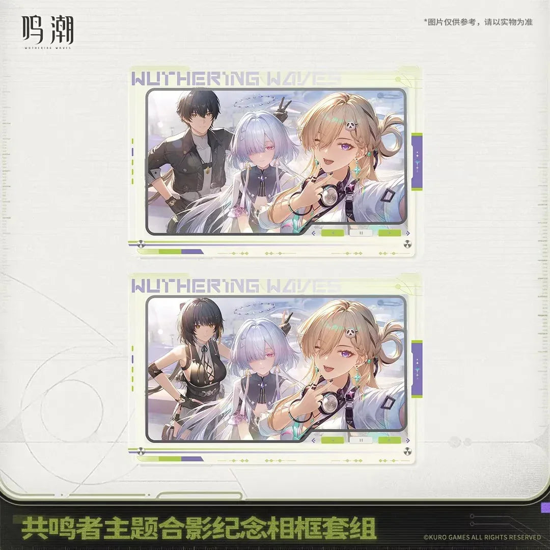 Wuthering Waves Resonator Theme Commemorative Photo Frame Set (Rover, Lynae, Mornye) Male Rover ACG Go Anime www.acg-go.com Art Decor, Lynae, Mornye, Rover, Wuthering Waves