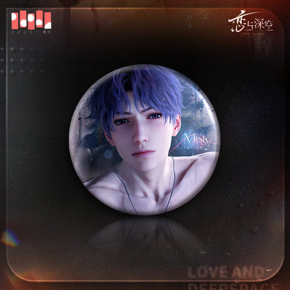 misky invasion series tinplate badge ACG GO