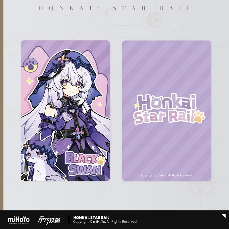 Little Cat Series Laser Collectible Tickets