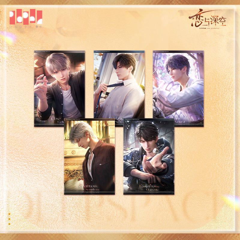 moments of heartbeat series postcard set not for sale ACG GO