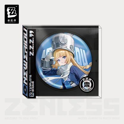 Zenless Zone Zero Artwork Series External Strategy Department Tinplate Badge