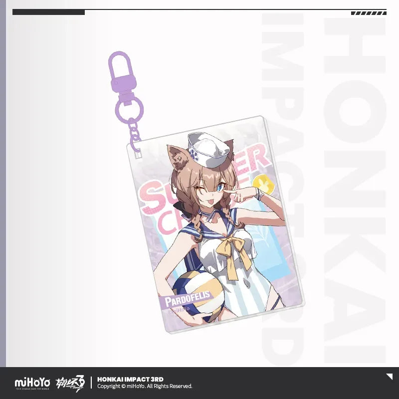 Summer Cruise Series Acrylic Keychain Vol.4 Honkai Impact 3rd Pardofelis ACG Go Anime www.acg-go.com Aponia, Eden, Elysia, Griseo, Honkai Impact 3rd, Hua, Kalpas, Kevin, Kosma, Mobius, Pardofelis, Pendant & Keychain, Sakura, Su, Vill-V