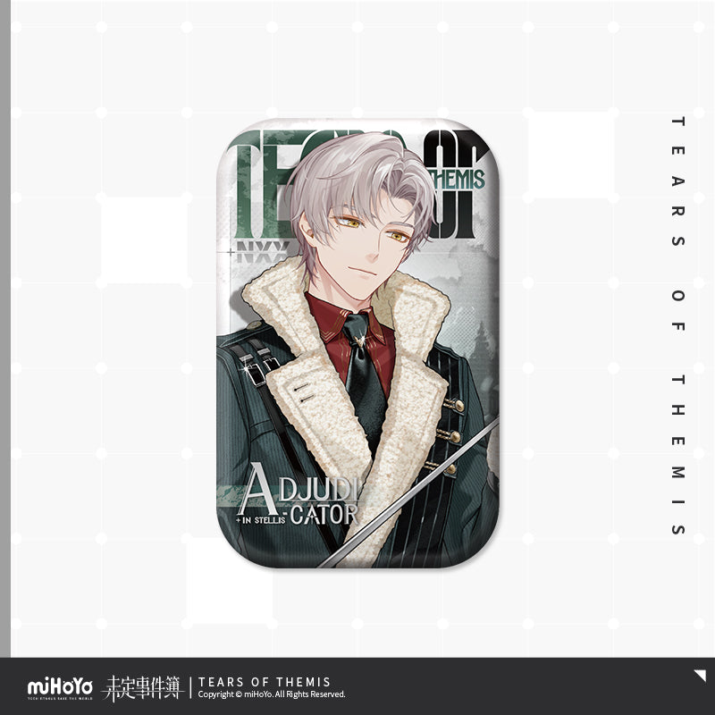 Judgment On The White Expanse Series Square Badge