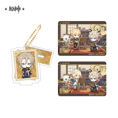 Capturing the Good Times Series Stand Keychain& Collection Card