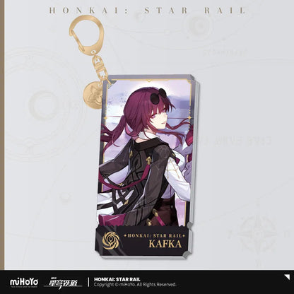 The Nihility Character Warp Artwork Acrylic Keychain