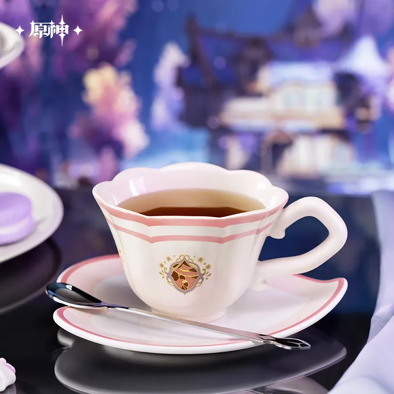 Genshin Impact The Noise and Silence in the Heart Nicole Impression Afternoon Tea Cup & Saucer Set