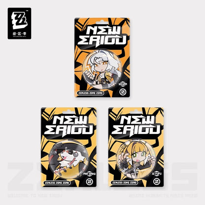 New Eridu Series Yunkui Summit Chibi Tinplate Badge