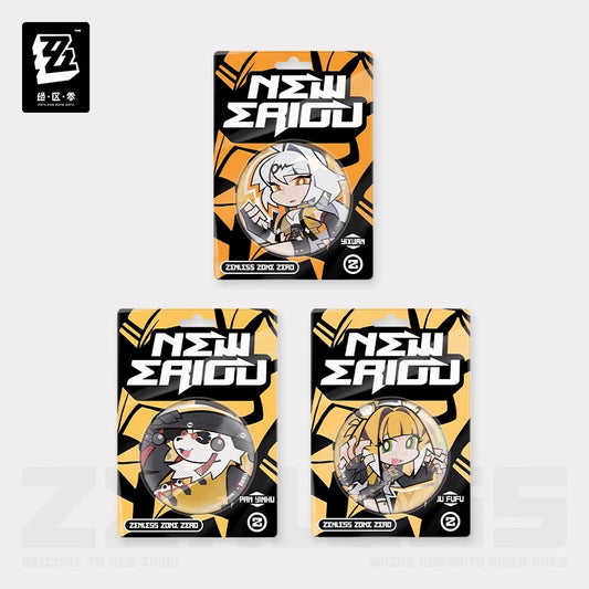 New Eridu Series Yunkui Summit Chibi Tinplate Badge