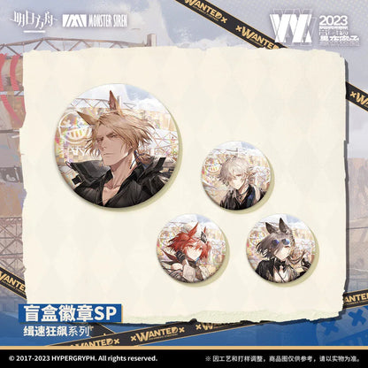 Arknights x Wantedx Series Badge Mystery Box Set (4 pcs) ACG Go Anime www.acg-go.com Badge, Mystery Box