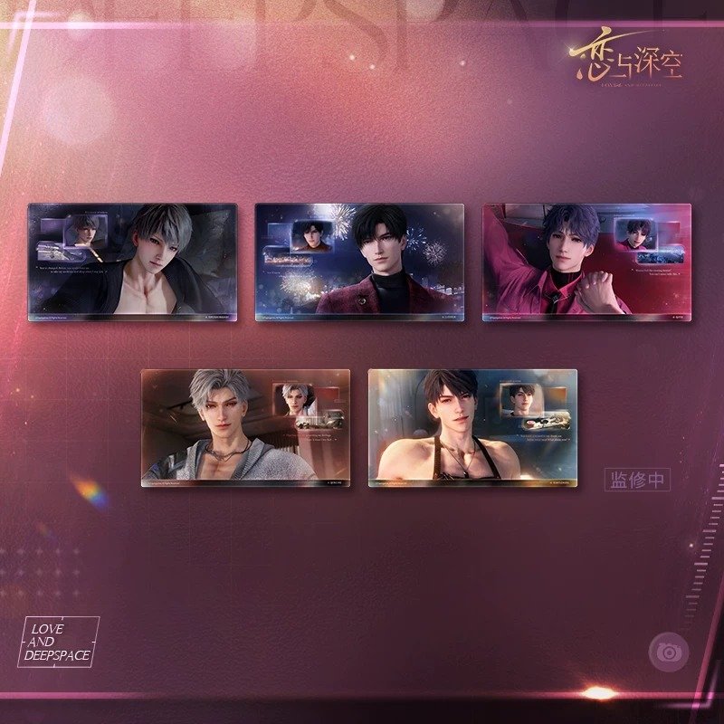 Love and Deepspace At This Moment Series Mouse Pad