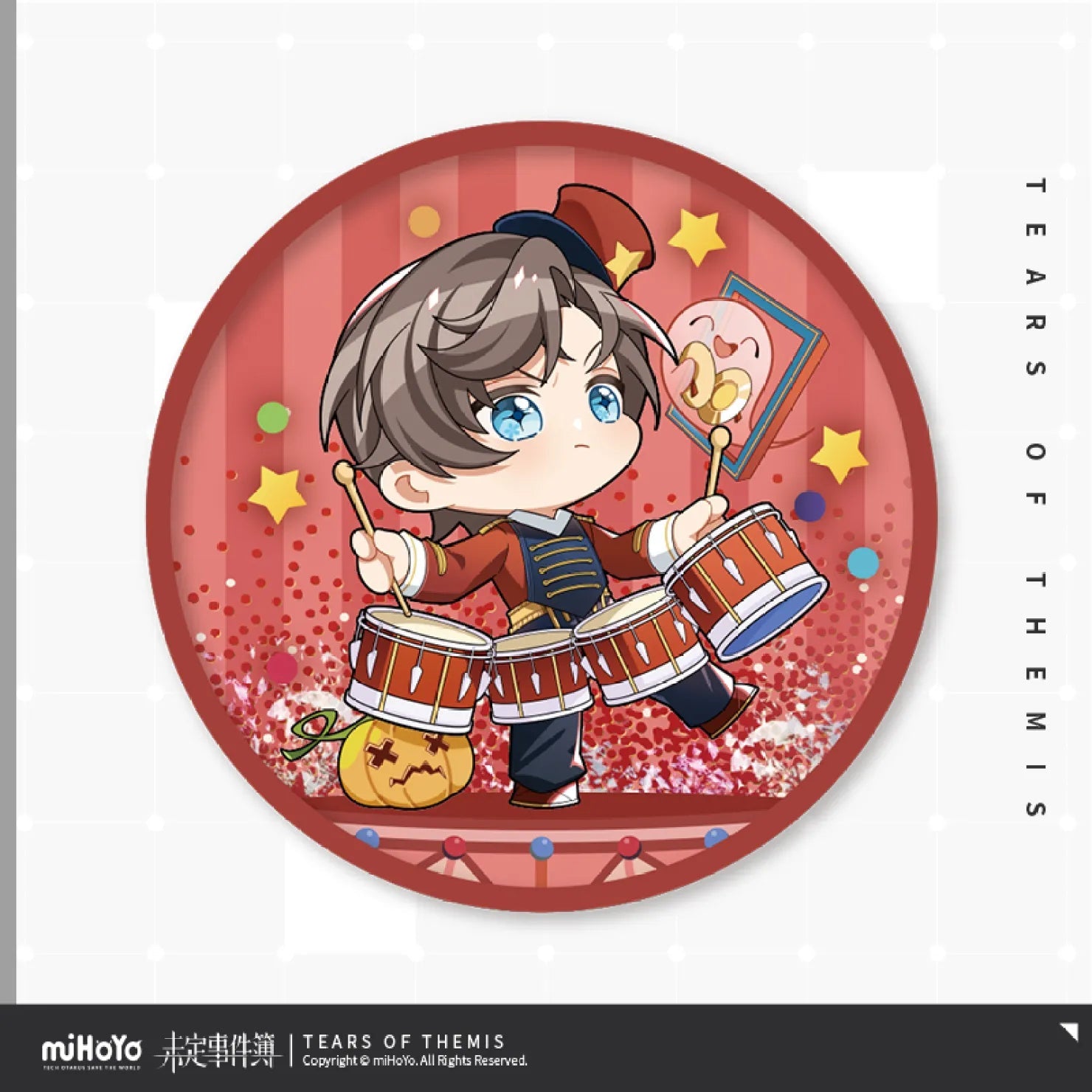 nan gua qi yu series acrylic quicksand coaster ACG GO