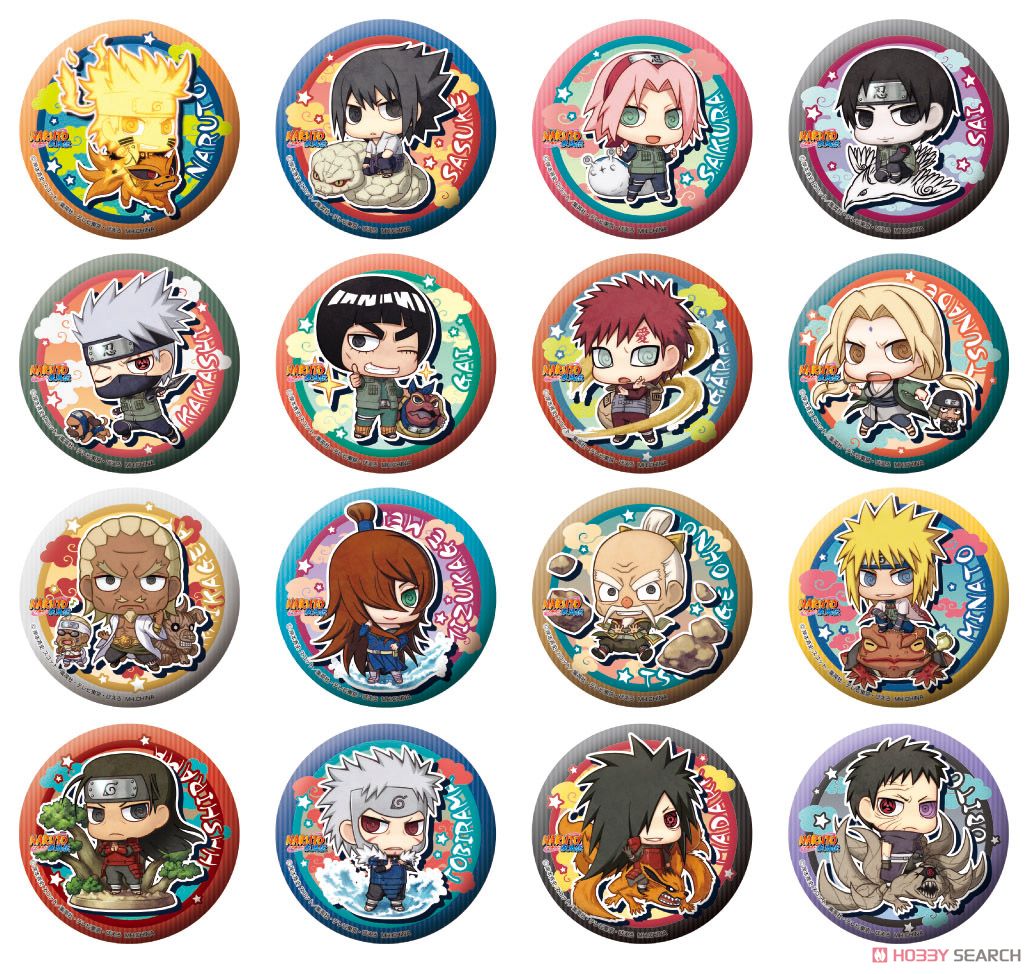 naruto shippuden ninkaitaisen metal badge mystery box ACG GO