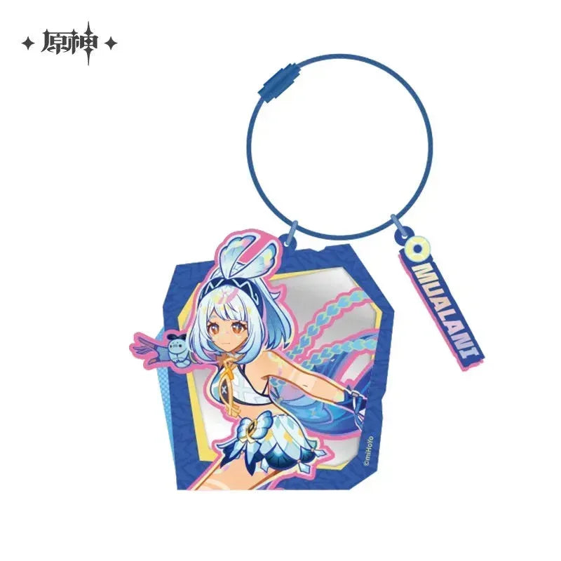 Genshin Impact Natlan! A New Adventure Series Merch Hanging Mirror - Mualani ACG Go Anime www.acg-go.com Art Decor, Badge, Household, Kachina, Kinich, Mualani, Pendant & Keychain, Ticket