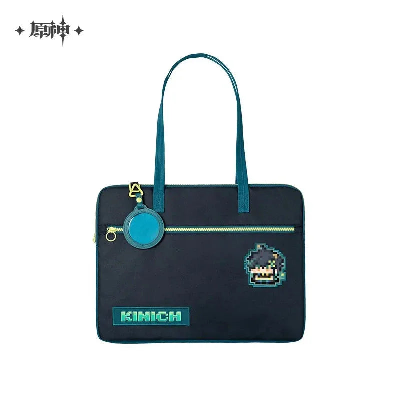Natlan Colorful Pixels Series Kinich Merch Genshin Impact Computer bag ACG Go Anime www.acg-go.com Art Decor, Badge, Bag, Cable, Electronics, Keycap, Kinich, Mouse, Mouse Pad