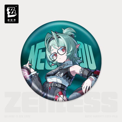 Zenless Zone Zero Artwork Series Tinplate Badge Flint Workshop